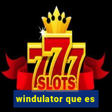windulator que es